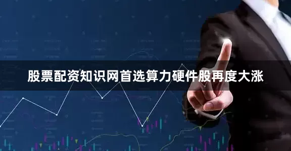 股票配资知识网首选　　算力硬件股再度大涨